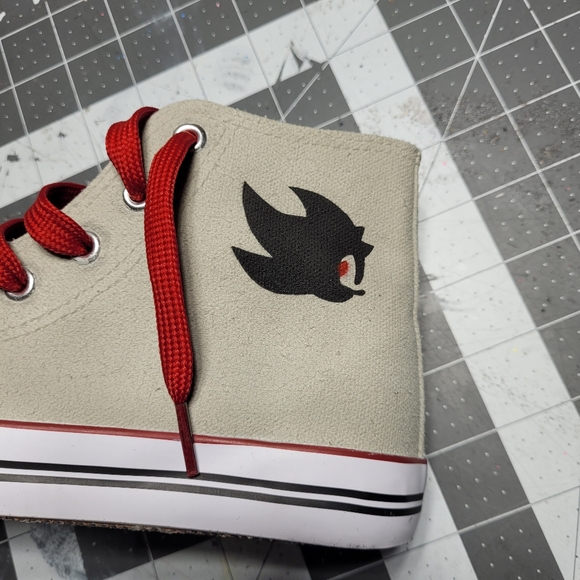 Sonic x Shadow Custom Sneakers Size 3Y - Picture 3 of 10